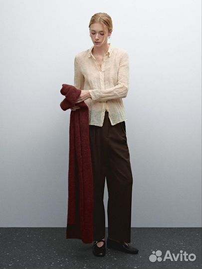 Рубашка Massimo Dutti из хлопка