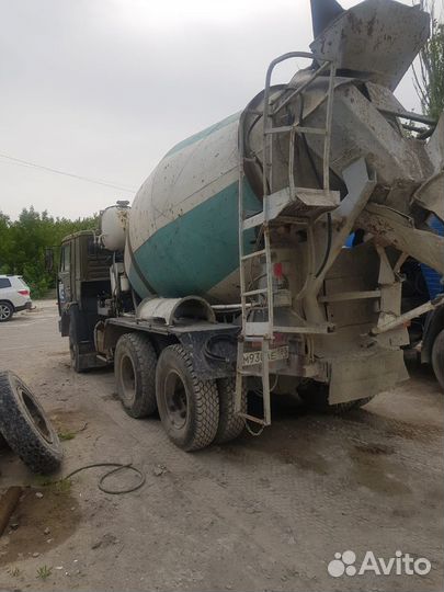 Автобетоносмеситель КАМАЗ 55111, 1989