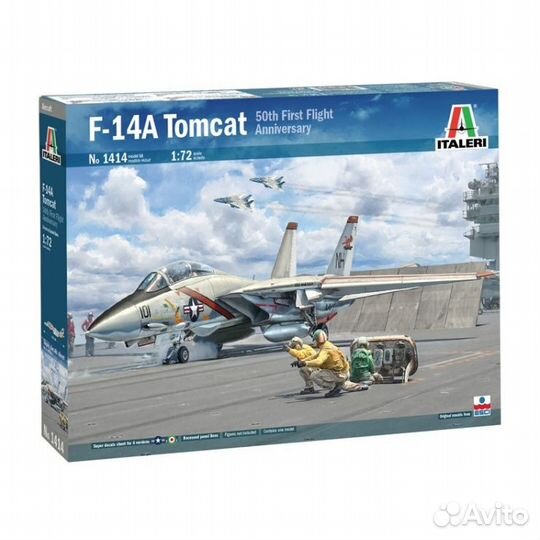 1414 Самолет F-14 tomcat