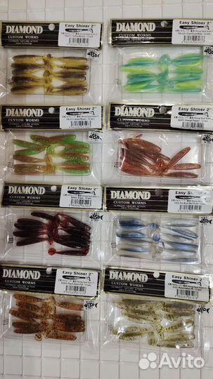 Keitech diamond easy shiner 2 дюйма