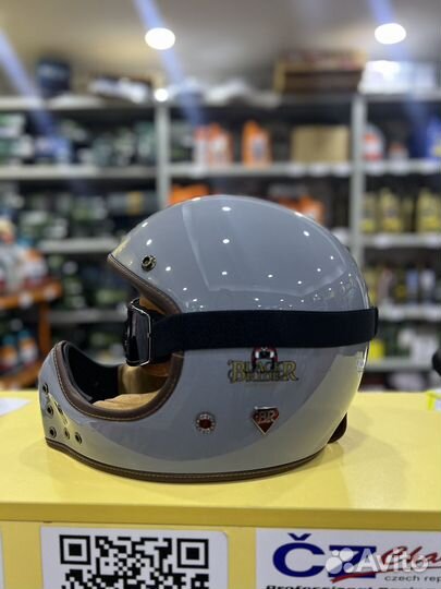 Шлем Black Rider BR-52 Grey
