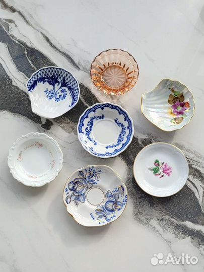 Блюдца - розетки