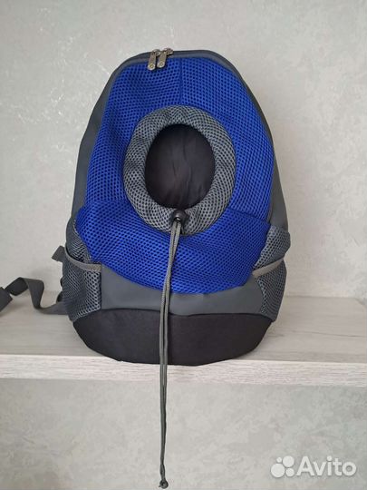 Рюкзак для собак и ошейник светящийся