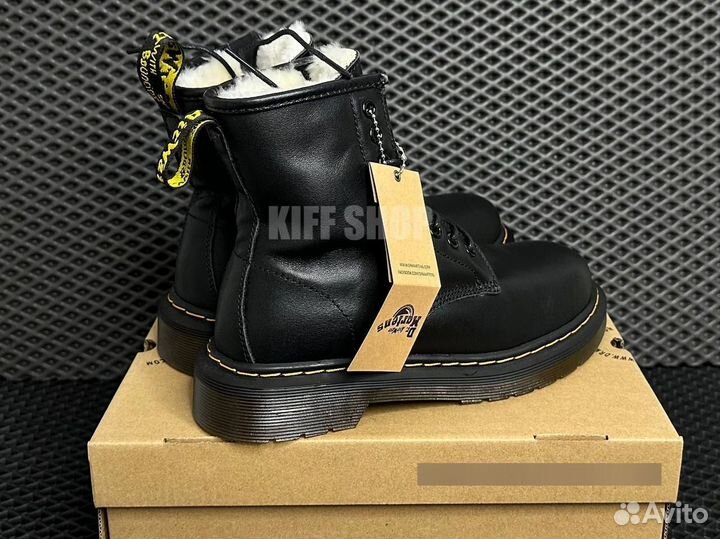 Ботинки dr martens 1460 натуральная кожа