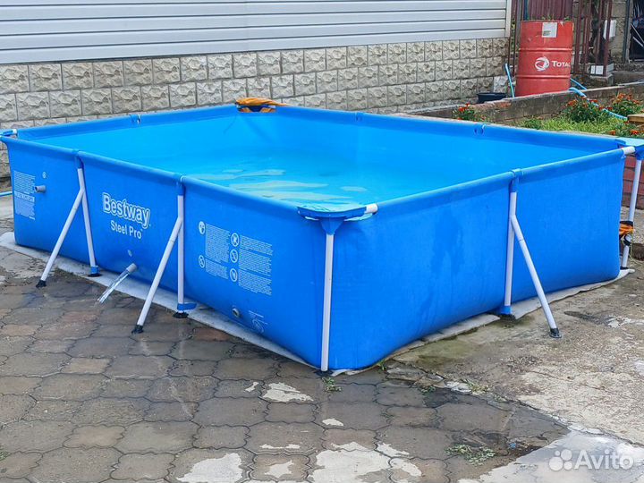 Каркасный бассейн bestway прямоугольный