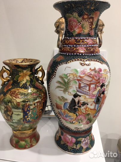 Ваза 5 шт фарфор винтаж 50г