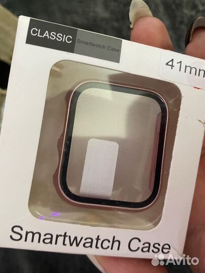 Чехол стекло для часов Appel watch 41 мм