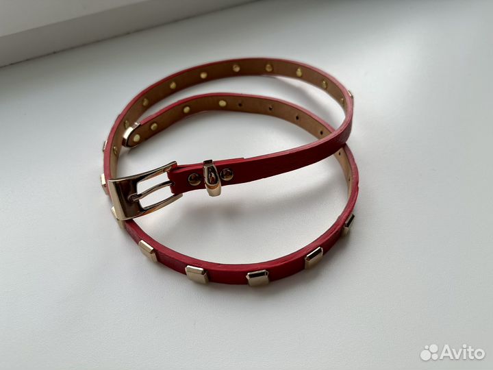 Ремни женские H&M и Gucci