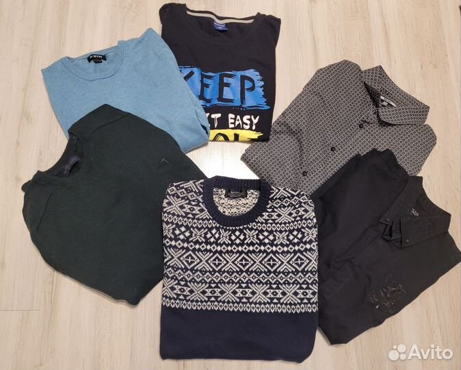 На отправке. Пакет вещей 46-48 мужские