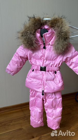 Зимний костюм moncler 1-2 года