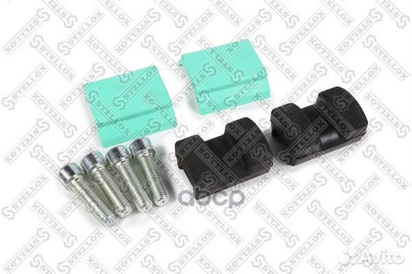 Р/к опор седла(мпр) 2нижн.+2 верх.подушки+4 болта