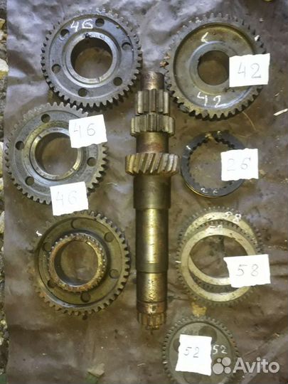 Шестерни(Вал)кппКамаз