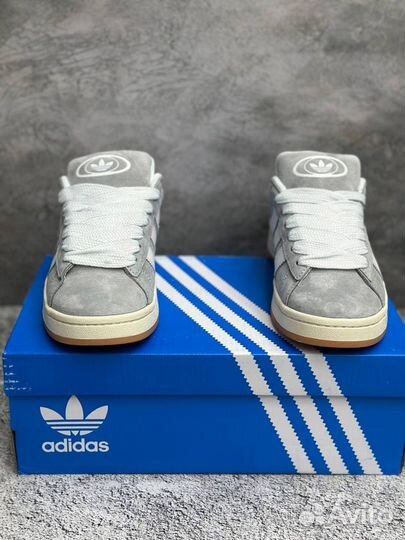 Кроссовки Adidas Campus Grey Gum (36-45)