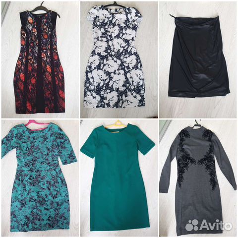 Вещи пакетом (42 шт) +ремни, р.42