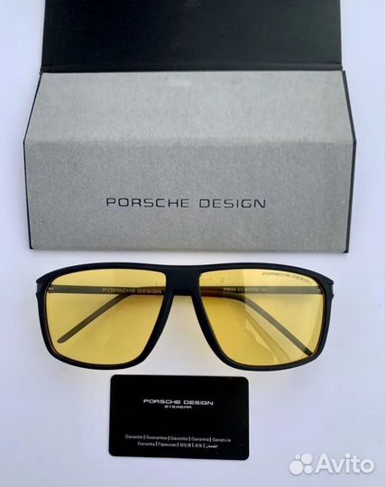 Очки porsche design желтые поляризационные