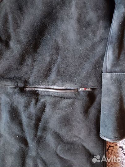 Мужская дублёнка натуральный мех XXL