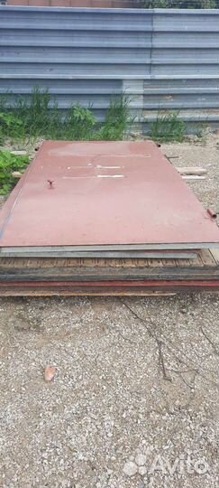 Ворота гаражные металлические бу