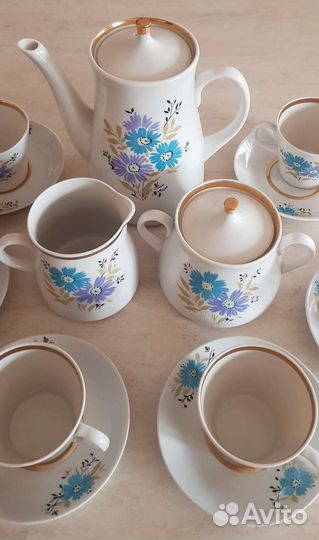 Новый кофейный сервиз Васильки