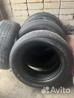 Летнние шины BridstoneR18 на прадо