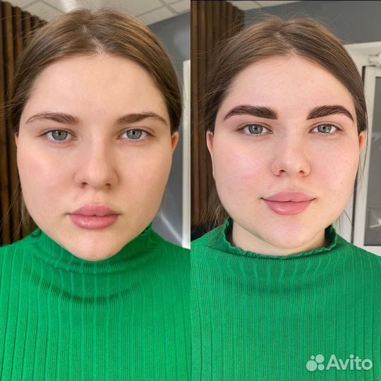 Оформление бровей