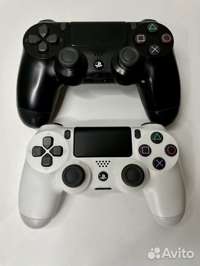 Sony Playstation 4 slim 500 gb / 2 геймпада / игры