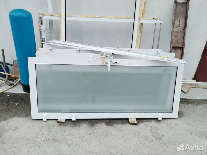 Алюминиевые двери бу