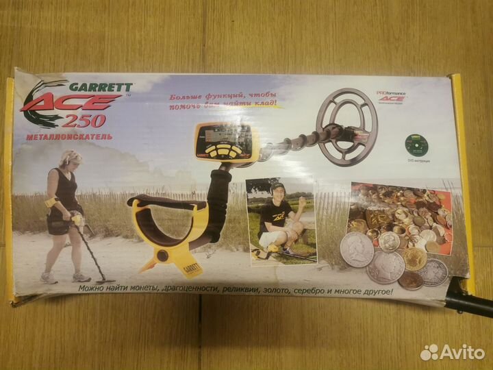 Металлоискатель garrett ace 250