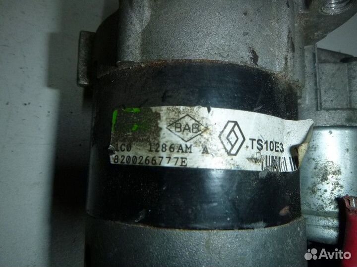 Стартер renault sandero 2009