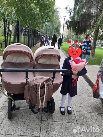 Коляска для двойни 2 в 1