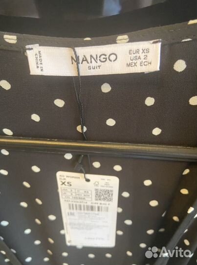 Новое платье Mango на запАх