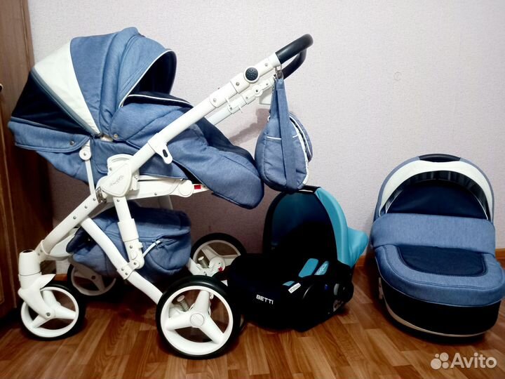 Коляска 2 в 1 Adamex Barletta