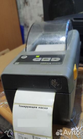 Термопринтер для печати этикеток Zebra ZD416