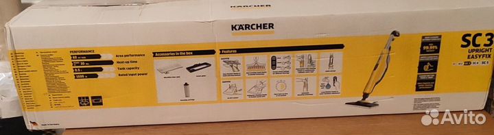 Паровая швабра Karcher Sc3 Upright EasyFix