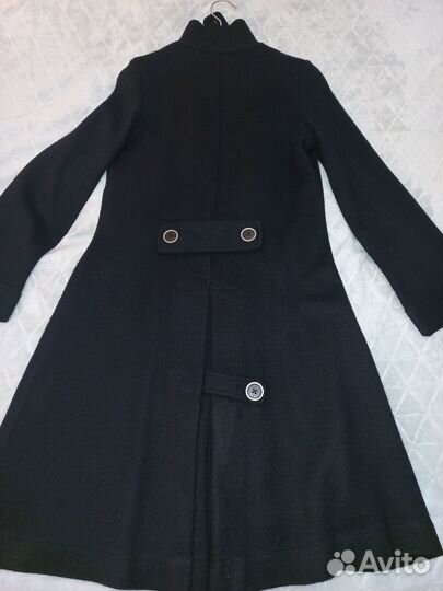 Пальто женское черное zara