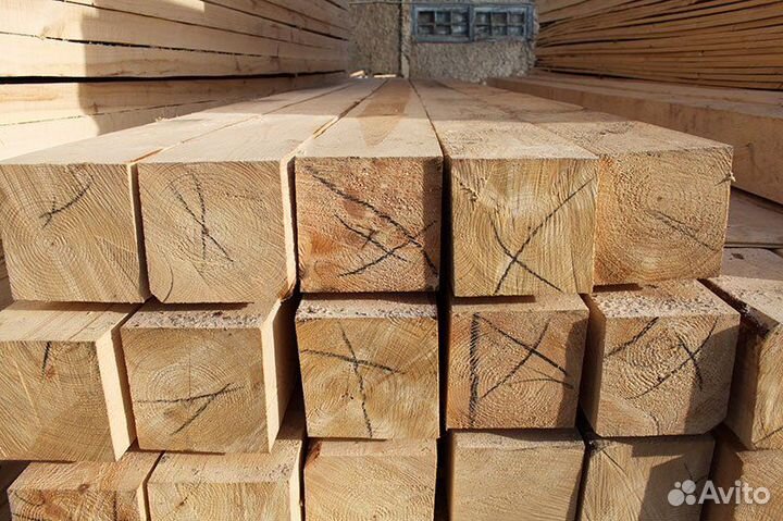 Брус калиброванный, сухой (сосна)