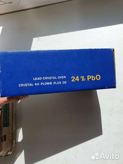 Новые хрустальные пивные кружки, винтаж