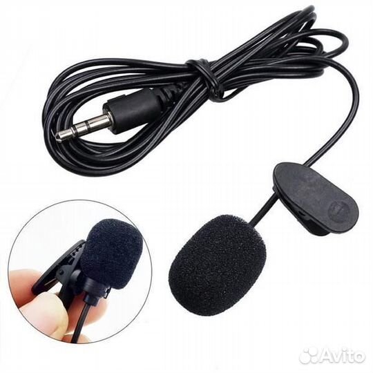 Микрофон петличный JH-043 Lavalier MicroPhone с AU
