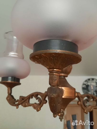 Бронза люстра СССР