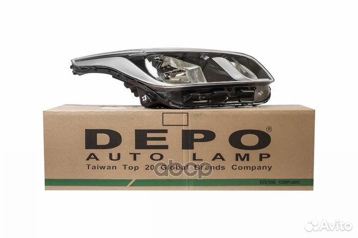 Фара R 123-1116rmlemn2 Depo