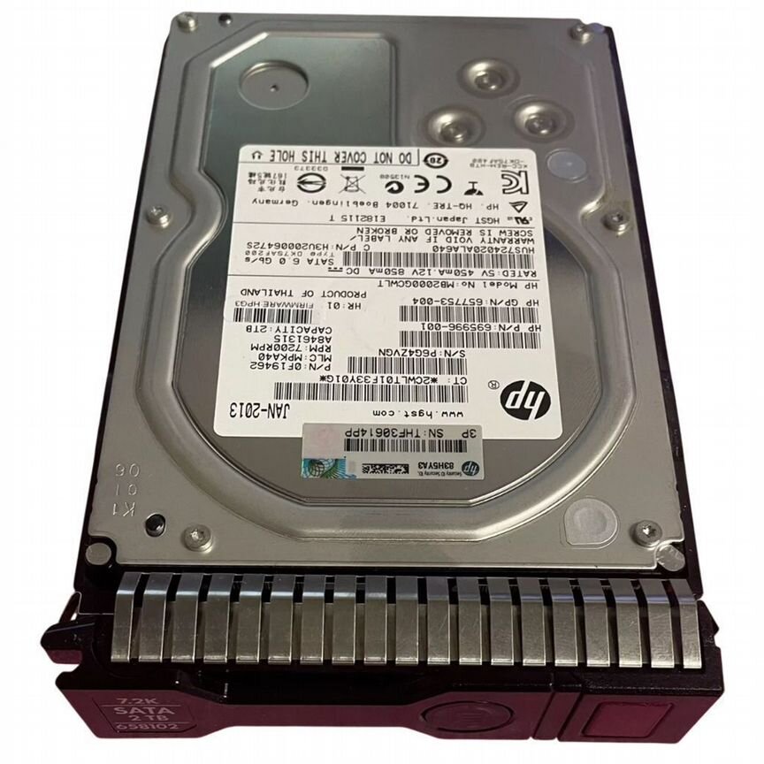 [MB2000GCWLT] Жесткий Диск Hp 2tb Sata3 3.5" Hdd Mb2000gcwlt