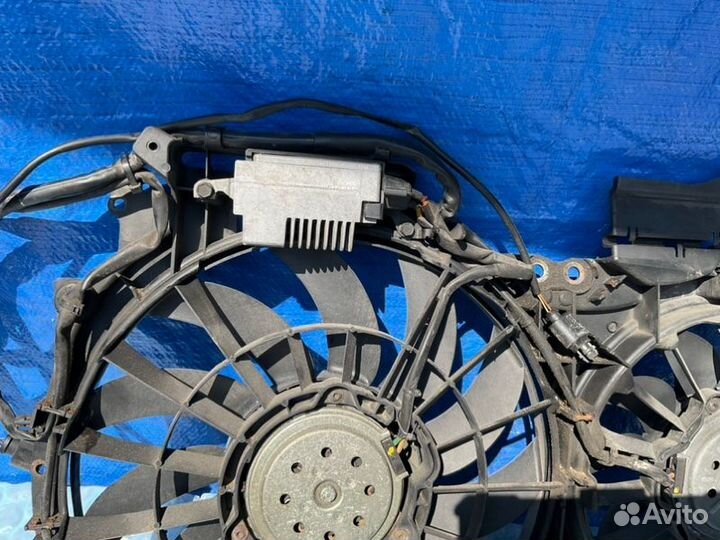 Вентилятор радиатора Audi A4 B6/8E BGN 3.0L dohc