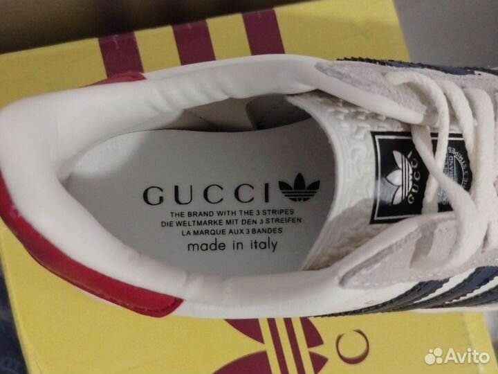 Кроссовки Adidas gazelle Gucci