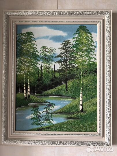 Интерьерная картина бу