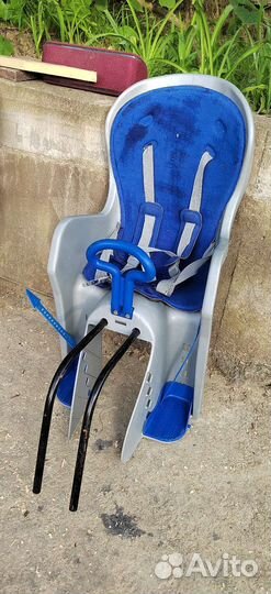 Велокресло с держалкой между ног