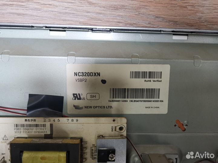 Телевизор LG 32LB570U (Разбор) (По запчастям)