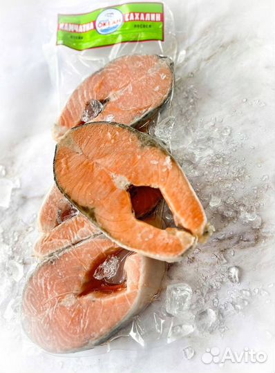 Стейк лосося опт