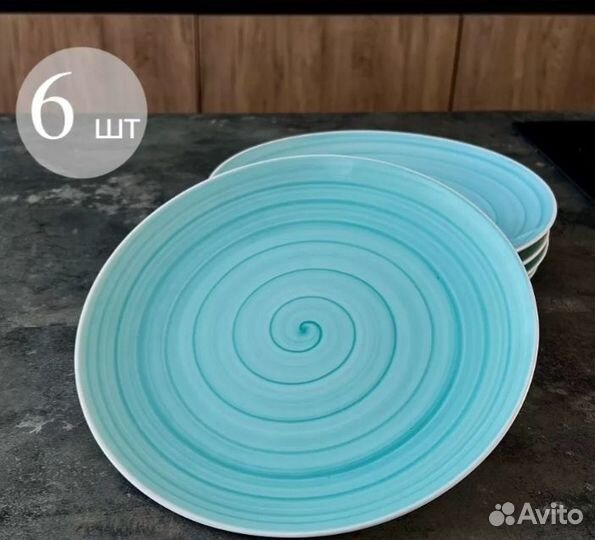 Набор фарфоровых тарелок Беларусь новый