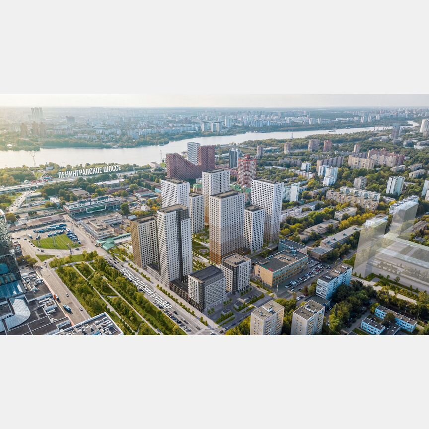 1-к. квартира, 42,1 м², 2/12 эт.