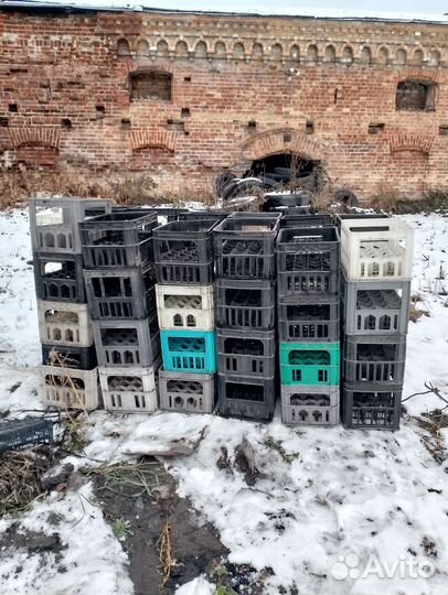 Пластиковые ящики для бутылок