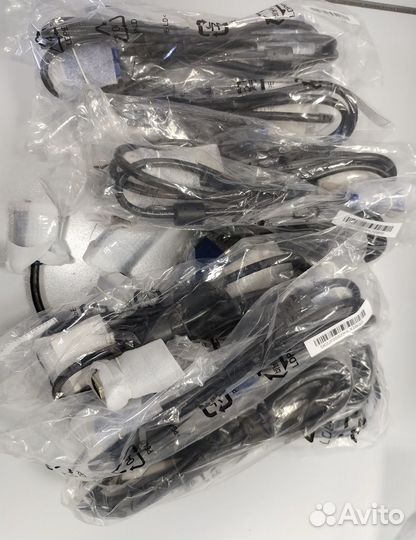 Новые кабели VGA для монитора и кабели питания